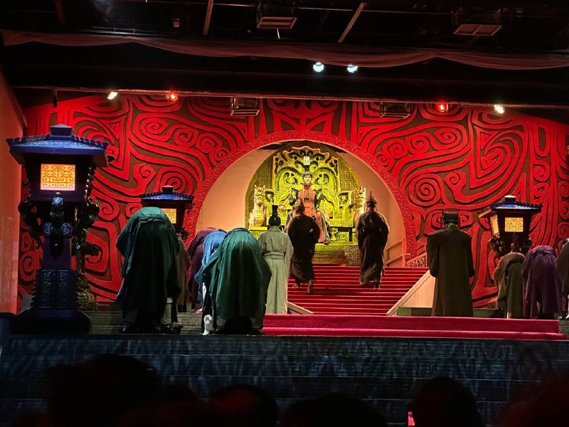 D4 兵马俑 长恨歌今天一早就过来这边了,今天晚上也是直接住在华清宫附近的酒店