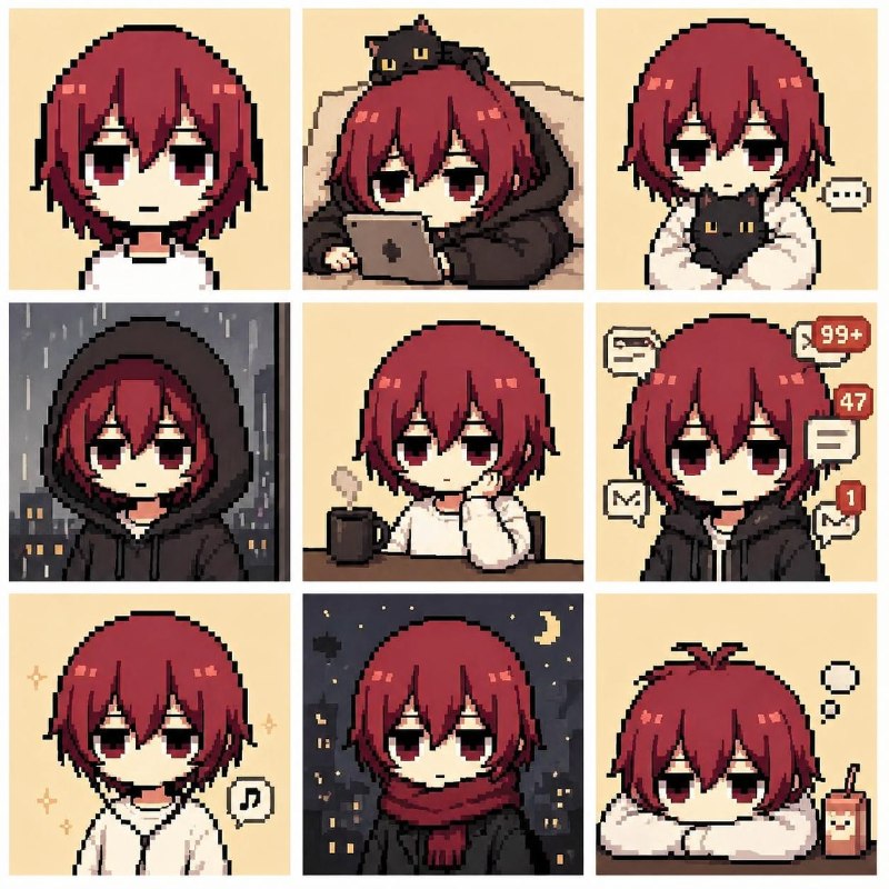 系列头像(要找些 Prompt 才行,创意不足)#gpt_image_2