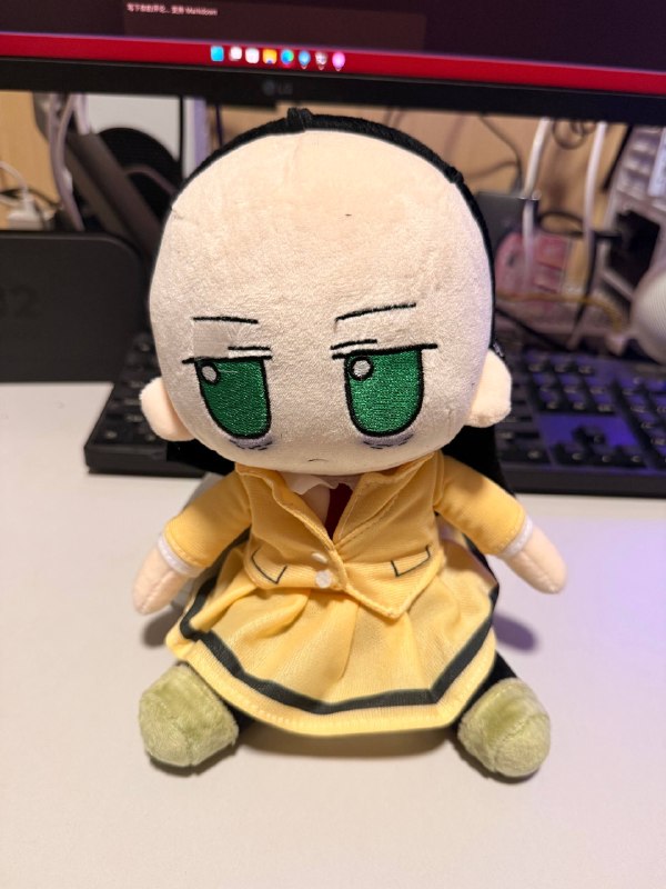 本体到了,然后秃了#fumo本体到了,然后秃了#fumo