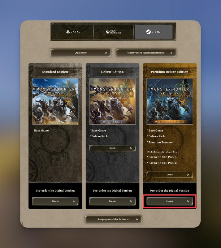 这回约好联机了! #怪物猎人荒野说起来,世界我从买回来到现在都没打开过