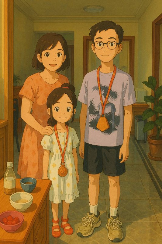 什么49年进国军,我还在想是什么快递📦送侄子侄女辈了(脖子挂着的)👋#记录生活需有照片